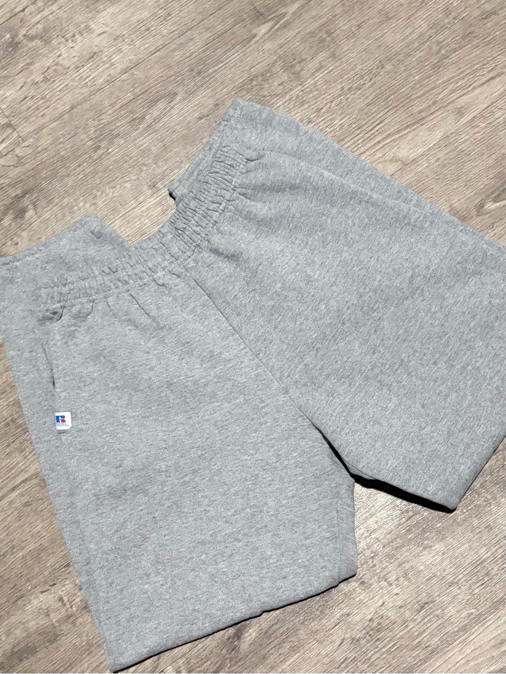 Men’s Gray Elastic Waist Casual Sweats